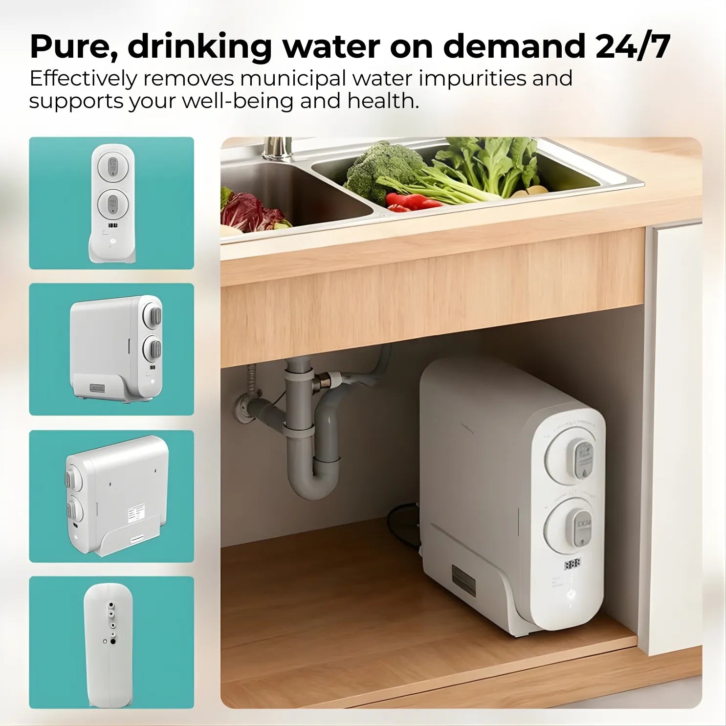 A9 600 Reverse Osmosis Under Sink Water Filter