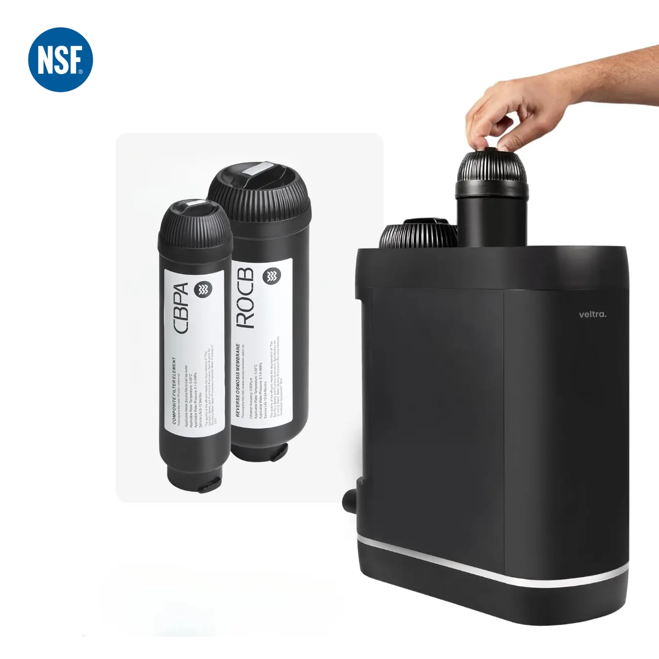 Veltra PureFlow Under Sink Reverse Osmosis System