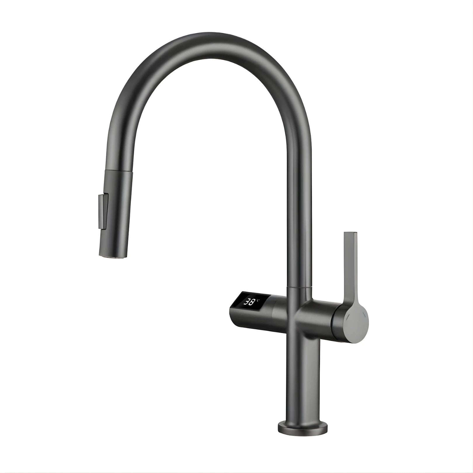 Tume Pull-Down Kitchen Tap with Temperature Display