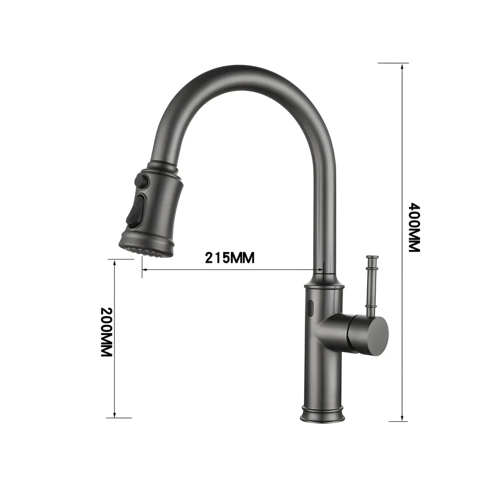 Manu Touchless Pull-Down Kitchen Tap