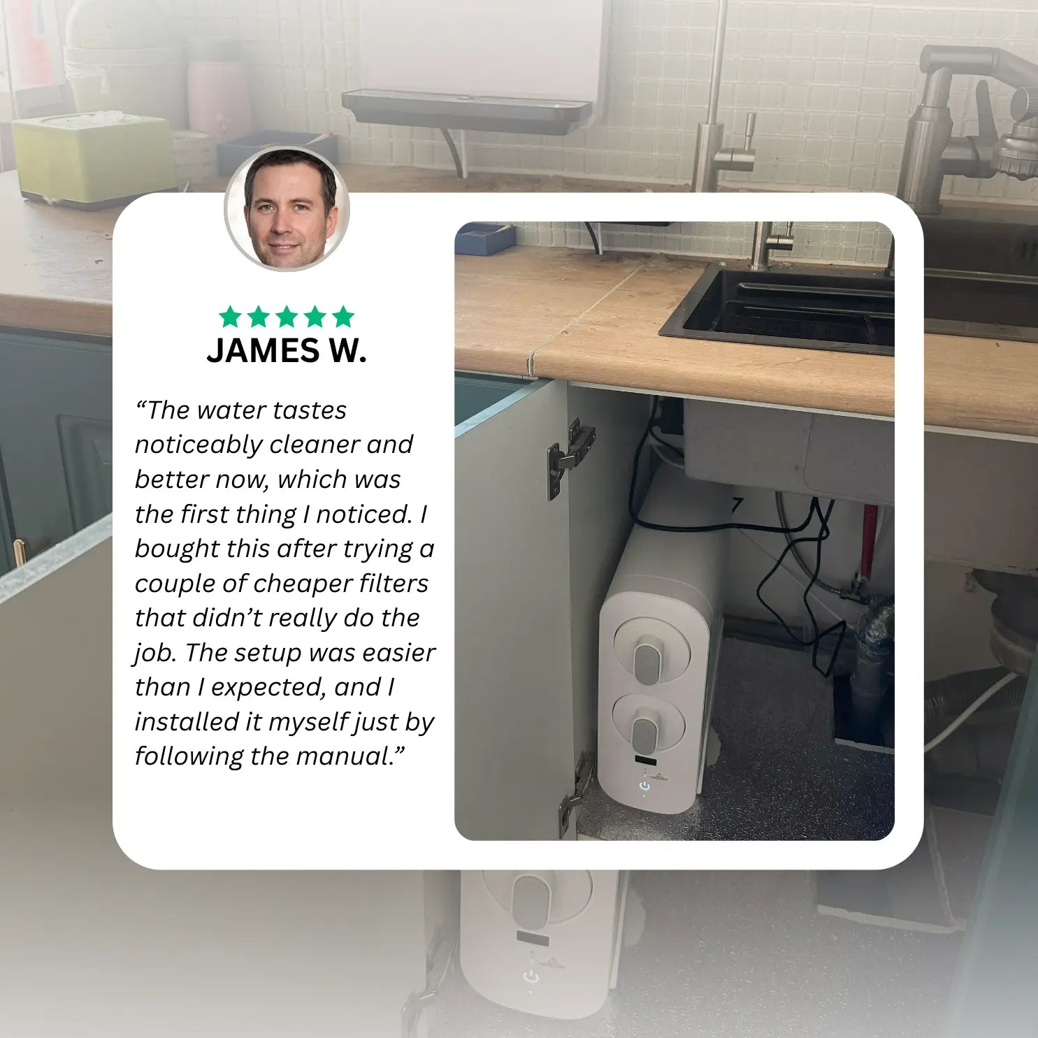 A9 600 Reverse Osmosis Under Sink Water Filter